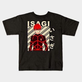 Isagi Yoichi Vintage Kids T-Shirt